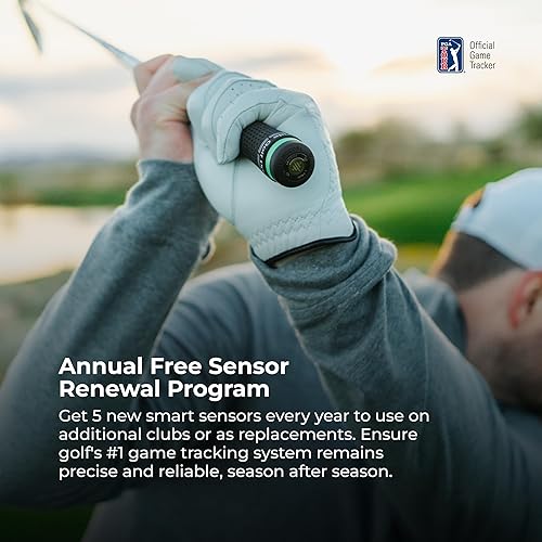 Arccos Smart Sensors: Golf Game Tracking System with A.I. GPS Rangefinder