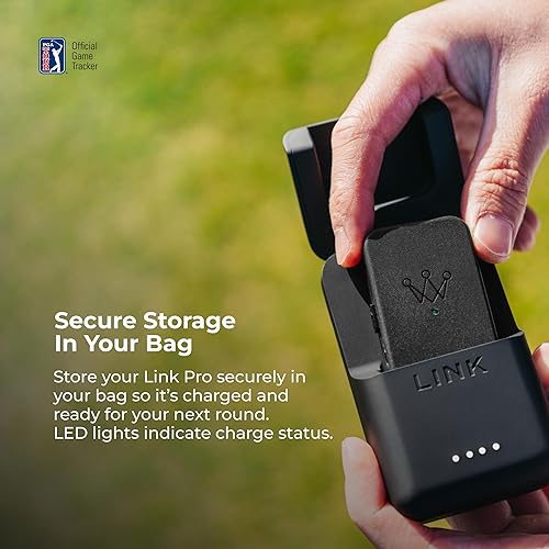 Arccos Link: Phone-Free Golf Game Tracking, Works with Smart Sensors & Grips