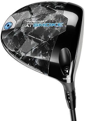 Callaway Golf Paradym AI Smoke Max Draw Driver - Enhanced Performance for Maximum Distance