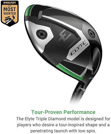 Callaway Elyte Triple Diamond Golf Driver - Premium Performance