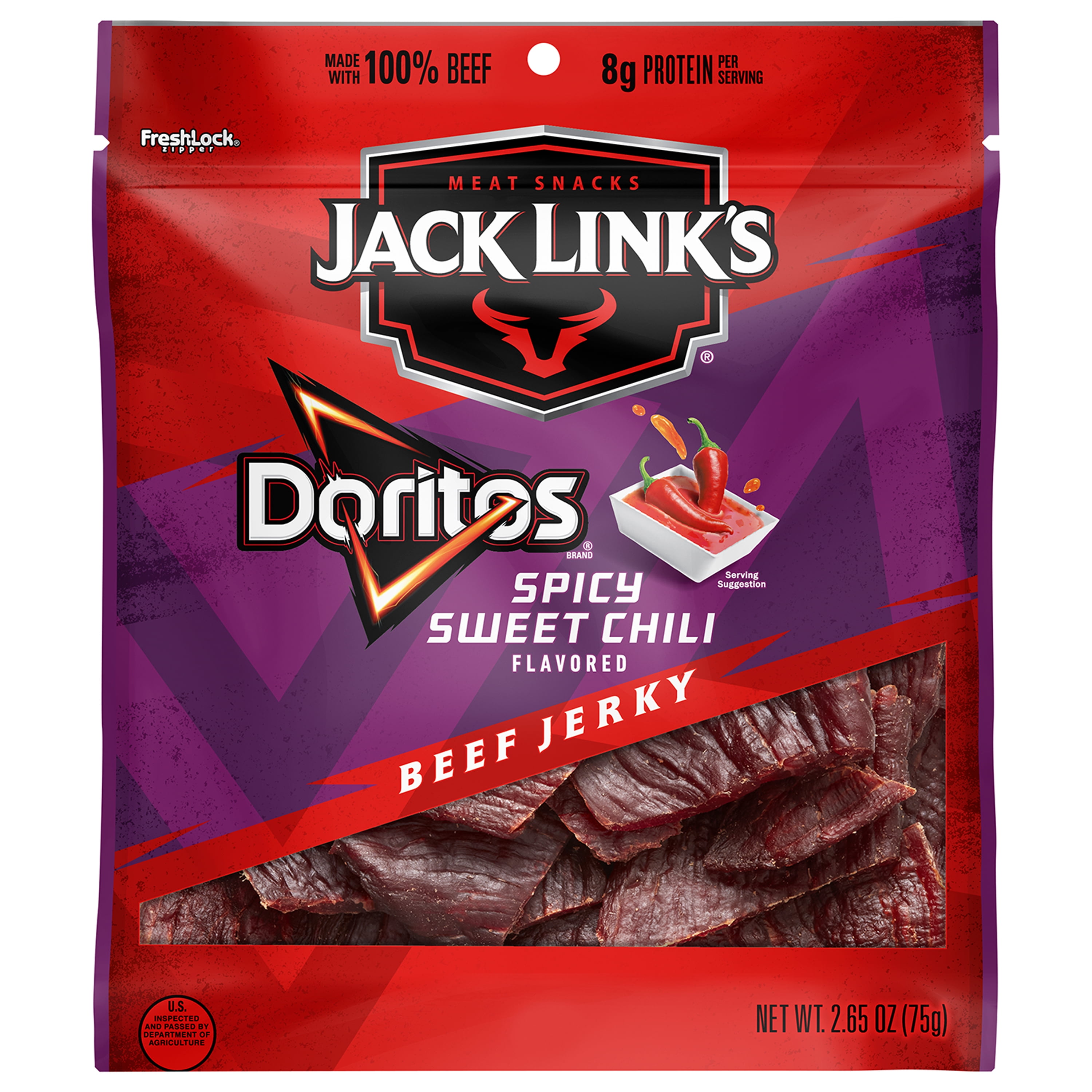 Jack Link’s Doritos Spicy Sweet Chili Beef Jerky, 2.65 oz