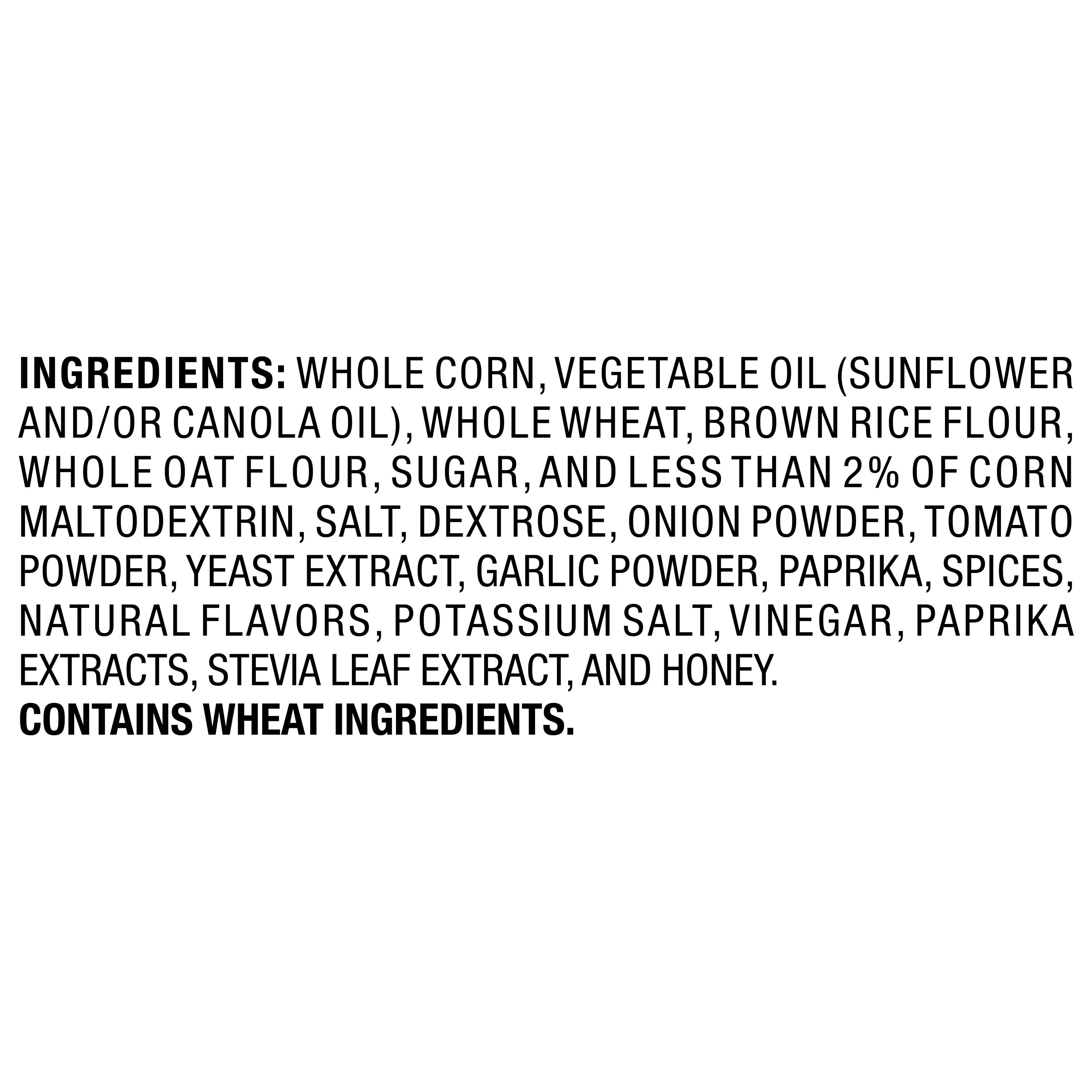 SunChips Honey BBQ Whole Grain Snack Chips, 7 oz Bag