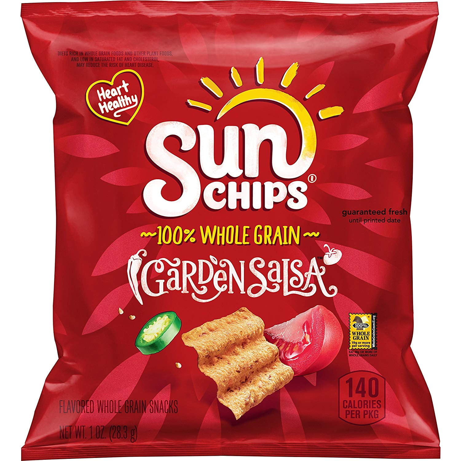 SunChips Multigrain Chips Variety Pack, 1 oz Bags, 40-Count Bundle