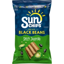 SunChips Black Bean Spicy Jalapeno Whole Grain Snacks - 7 oz