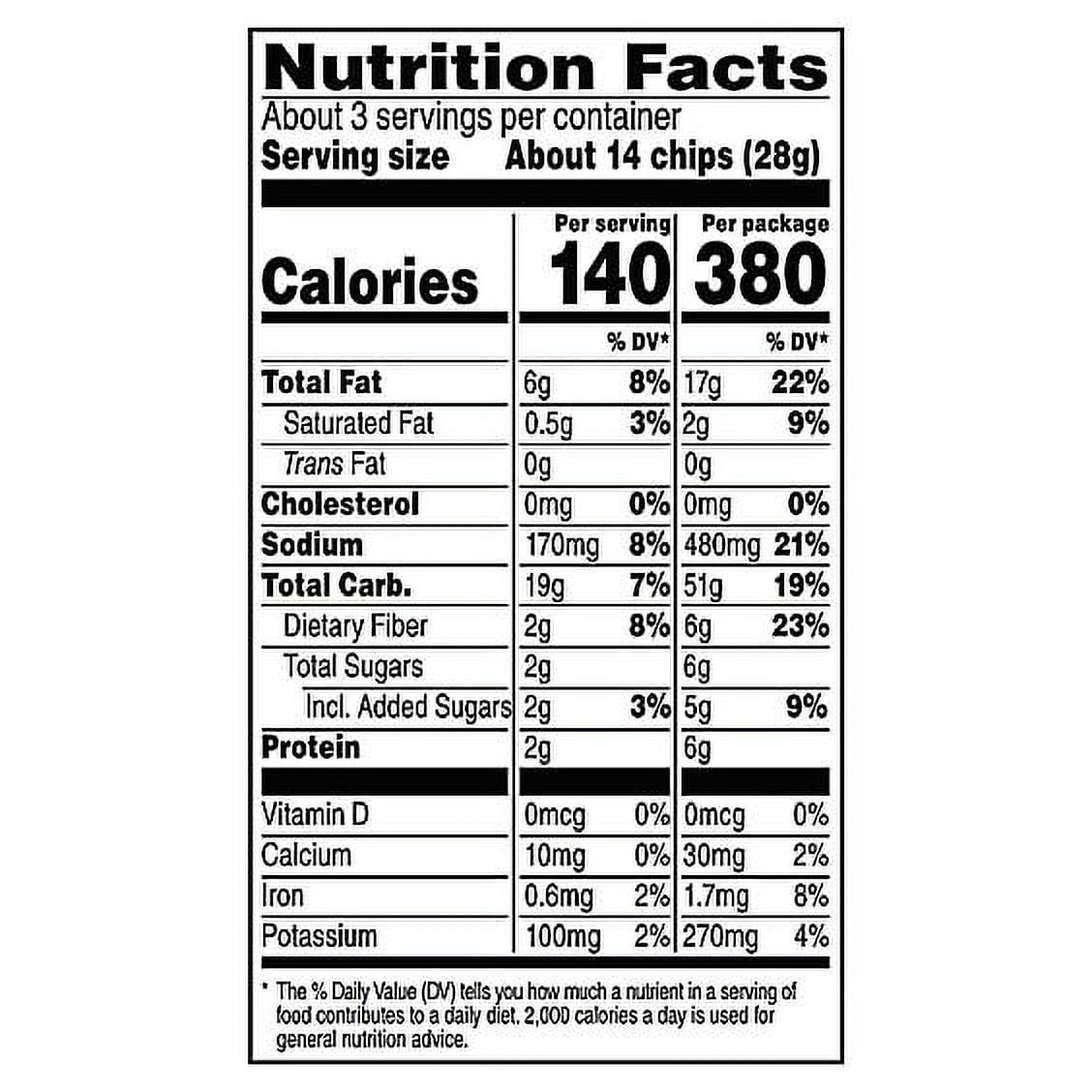 SunChips Cheddar Harvest Chips - 2.75 Oz Bag