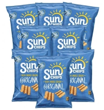 SunChips Original Multigrain Snack 1.5 oz, Pack of 8 - Healthy Snack Option