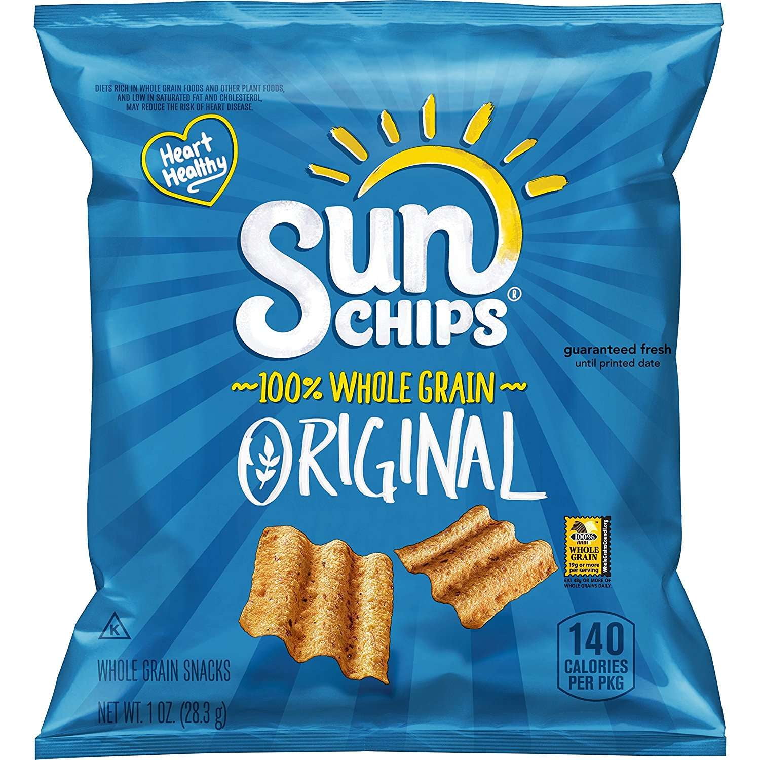 SunChips Multigrain Chips Variety Pack - 40 Count, 1 oz Bags