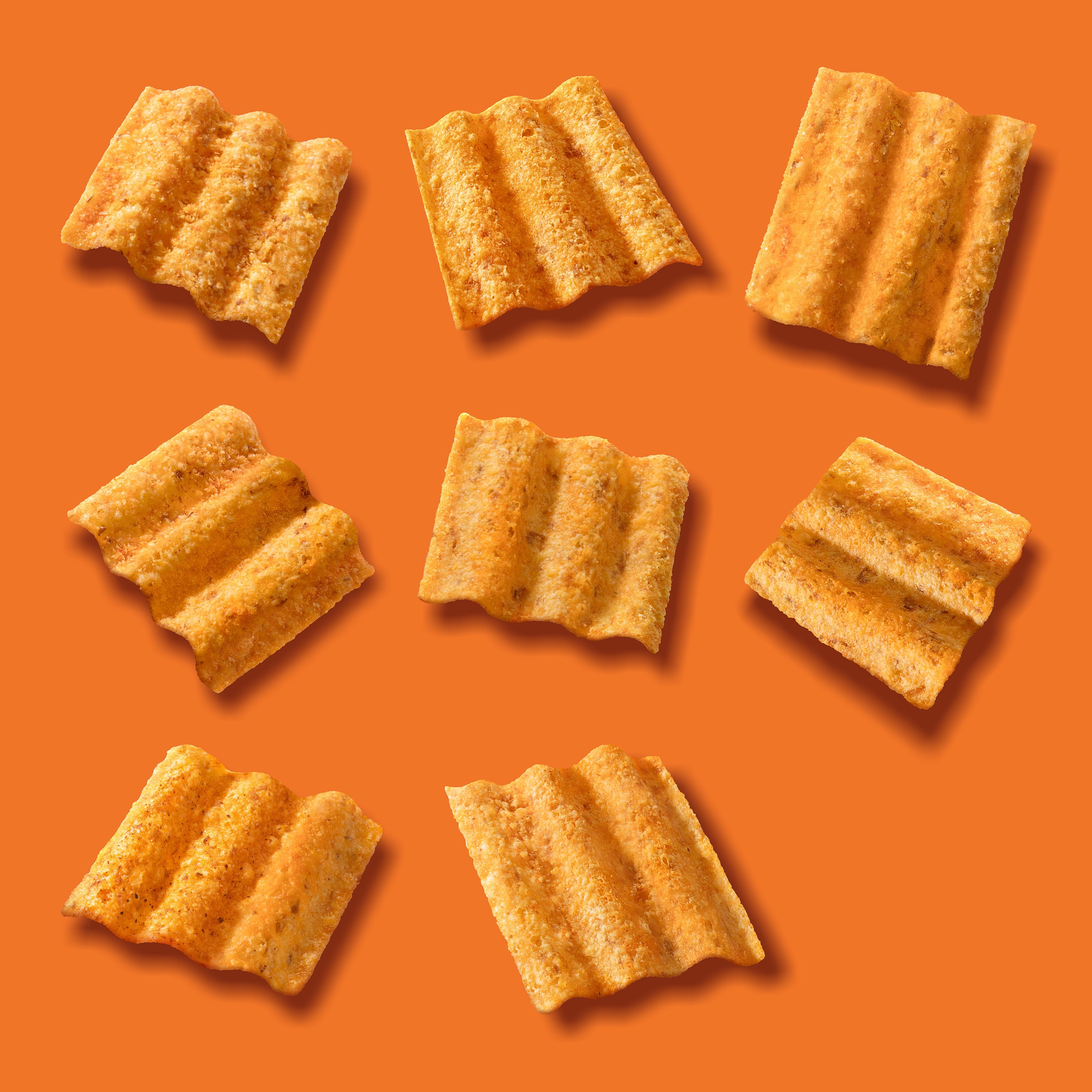 SunChips Minis Harvest Cheddar Snack Chips, 2-Pack, 3.75 oz Canister