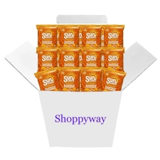 SunChips Harvest Cheddar Multigrain Snacks, 1.5oz Bags, Pack of 12