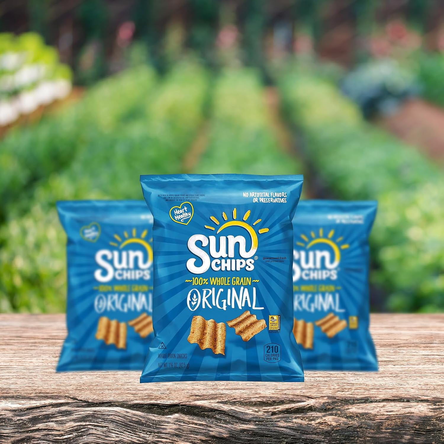 SunChips Original Multigrain Snack 1.5 oz Bags 12-Pack