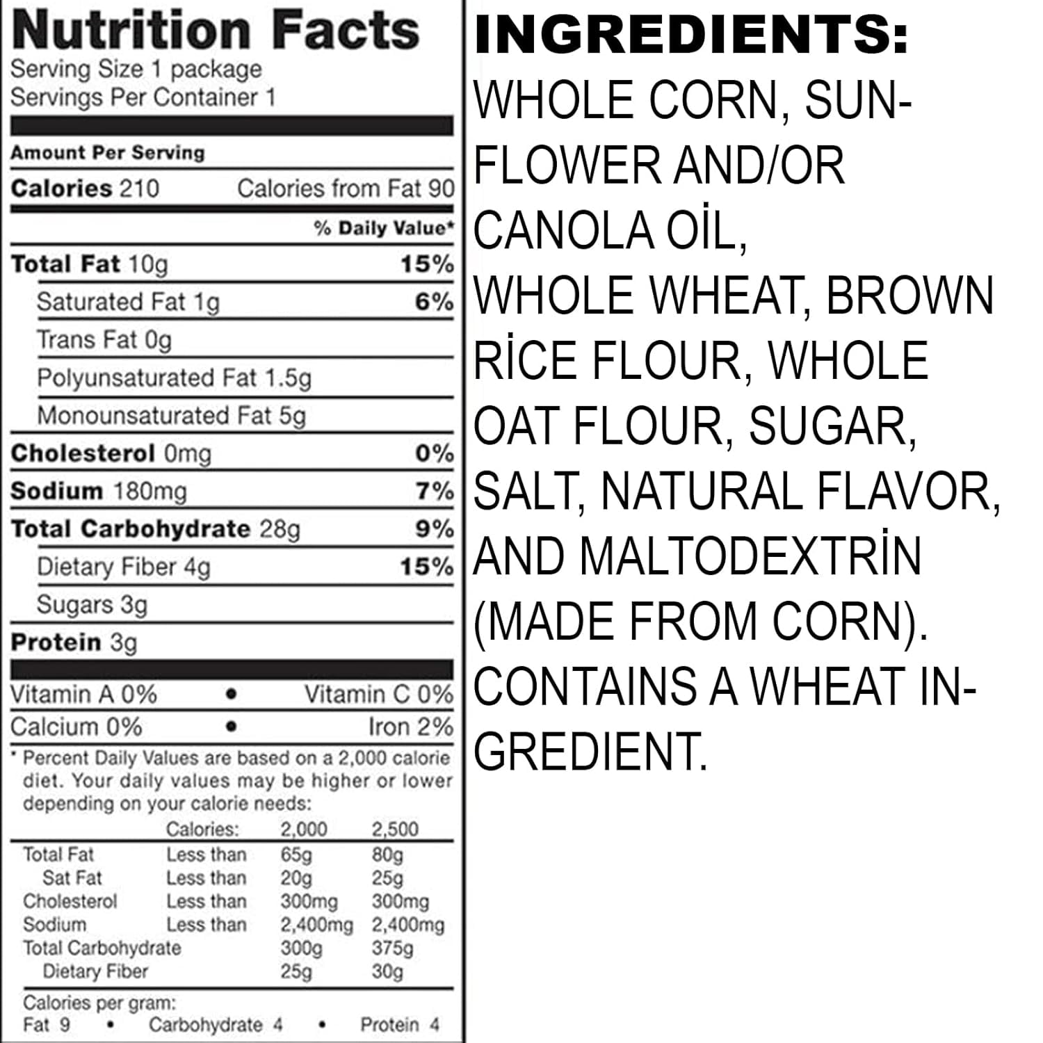 SunChips Original Multigrain Snack 1.5 oz Bags 12-Pack