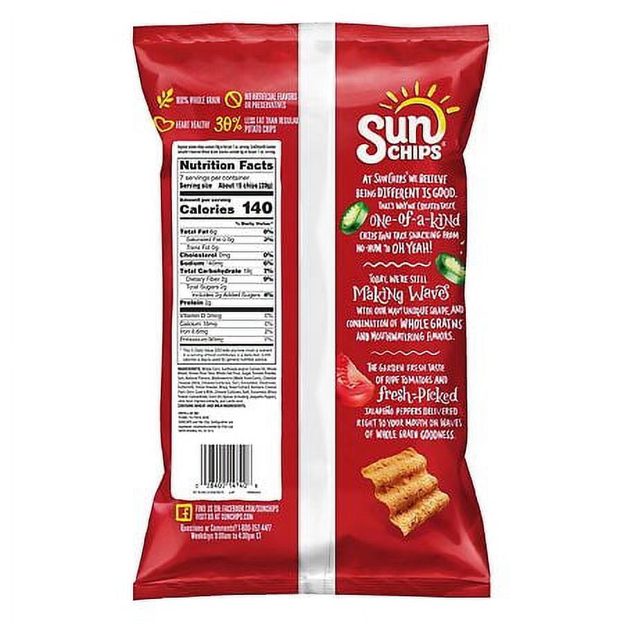 SunChips Garden Salsa Whole Grain Snacks 7.0oz
