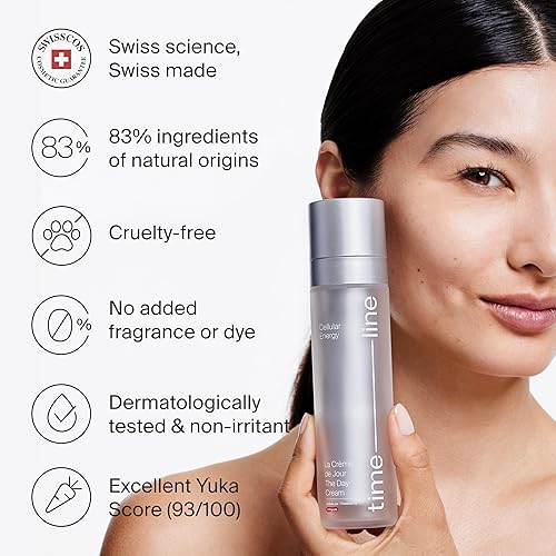 Timeline Mitopure Day Cream: Redensify Skin, Boost Hydration, Reduce Wrinkles - 1.7oz