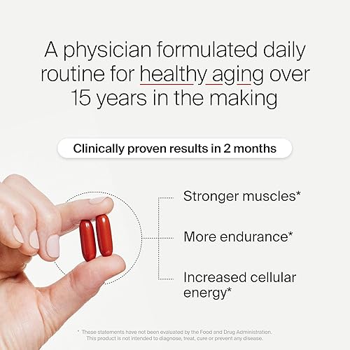 Timeline Mitopure Urolithin A Supplement - Supports Healthy Aging & Muscle Strength - 60 Softgels