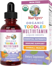 MaryRuth's Organic Kids Multivitamin Drops for Immune Support, 2 fl oz - Unisex