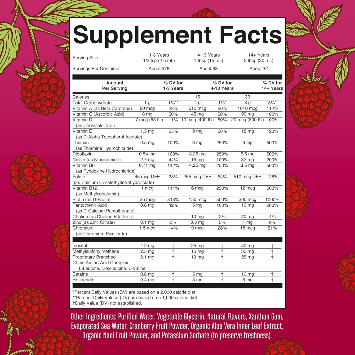 MaryRuth's Vegan Multivitamin with Vitamins C & D, 32 oz, Non-GMO