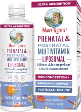 MaryRuth's Prenatal & Postnatal Liposomal Multivitamin Orange Vanilla - 15.22oz/450ml