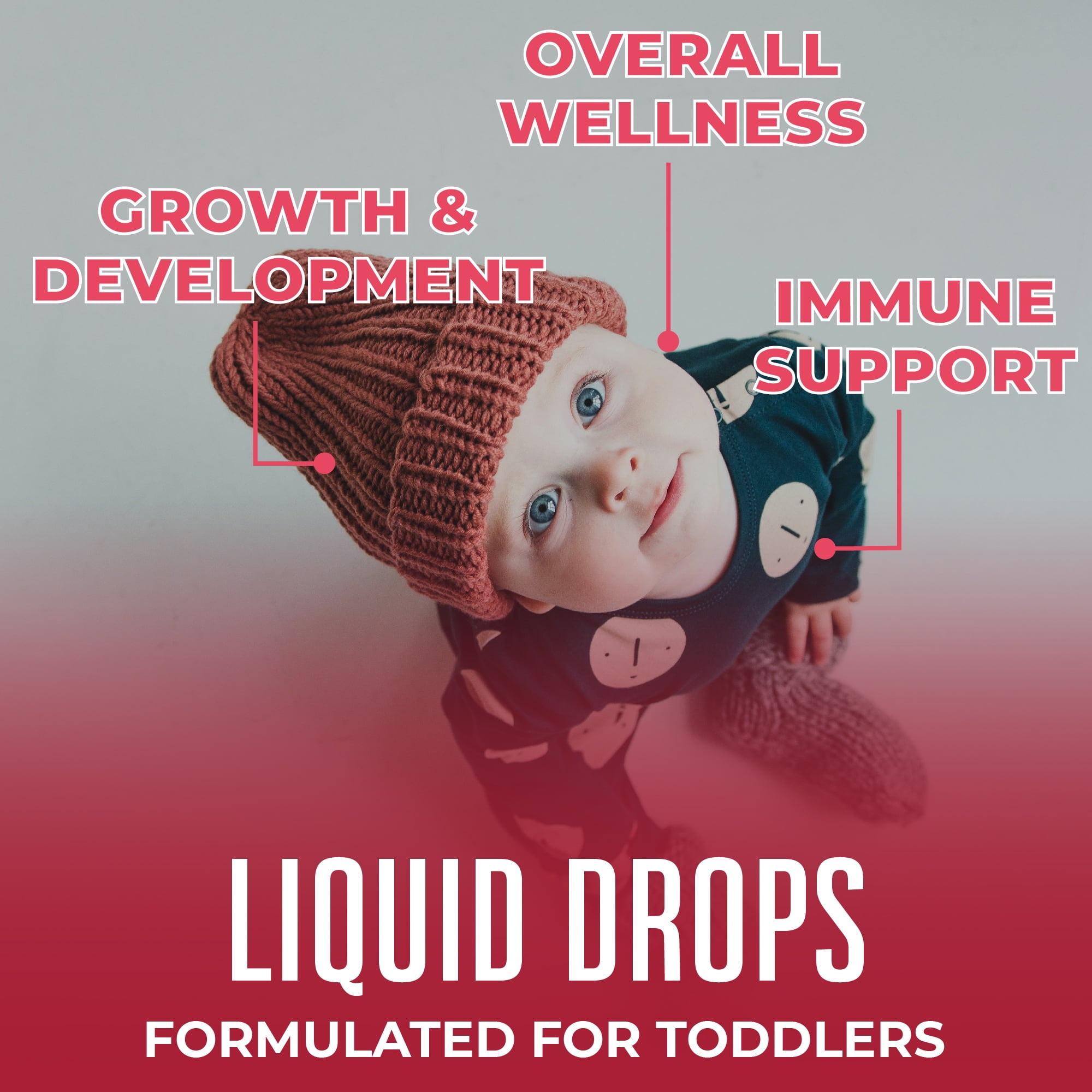 MaryRuth's Organic Toddler Multivitamin Liquid Drops by MaryRuth - 1 fl oz
