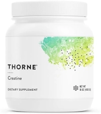 THORNE Creatine Monohydrate Powder - Supports Muscles, Energy & Cognitive Function - Gluten-Free, Keto - NSF Certified - 16 Oz