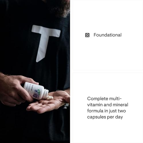 THORNE Basic Nutrients 2/Day Multivitamin - Optimal Bioavailability - Gluten, Dairy & Soy-Free - 60 Caps