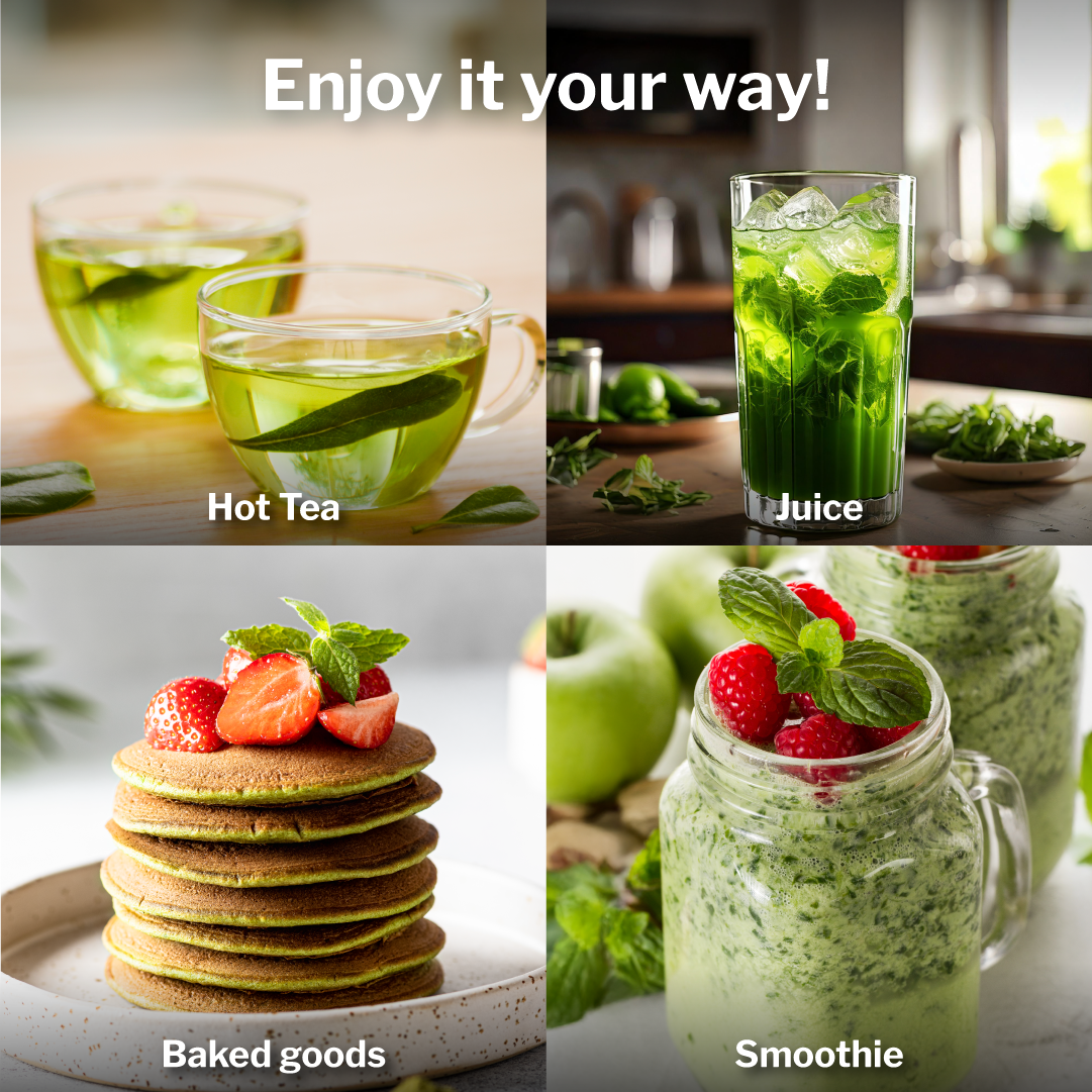 Opportuniteas Organic Kidney Cleanse Tea with Matcha, Cranberry, Lemon & Ginger - Vegan & Non-GMO. 30 Servings