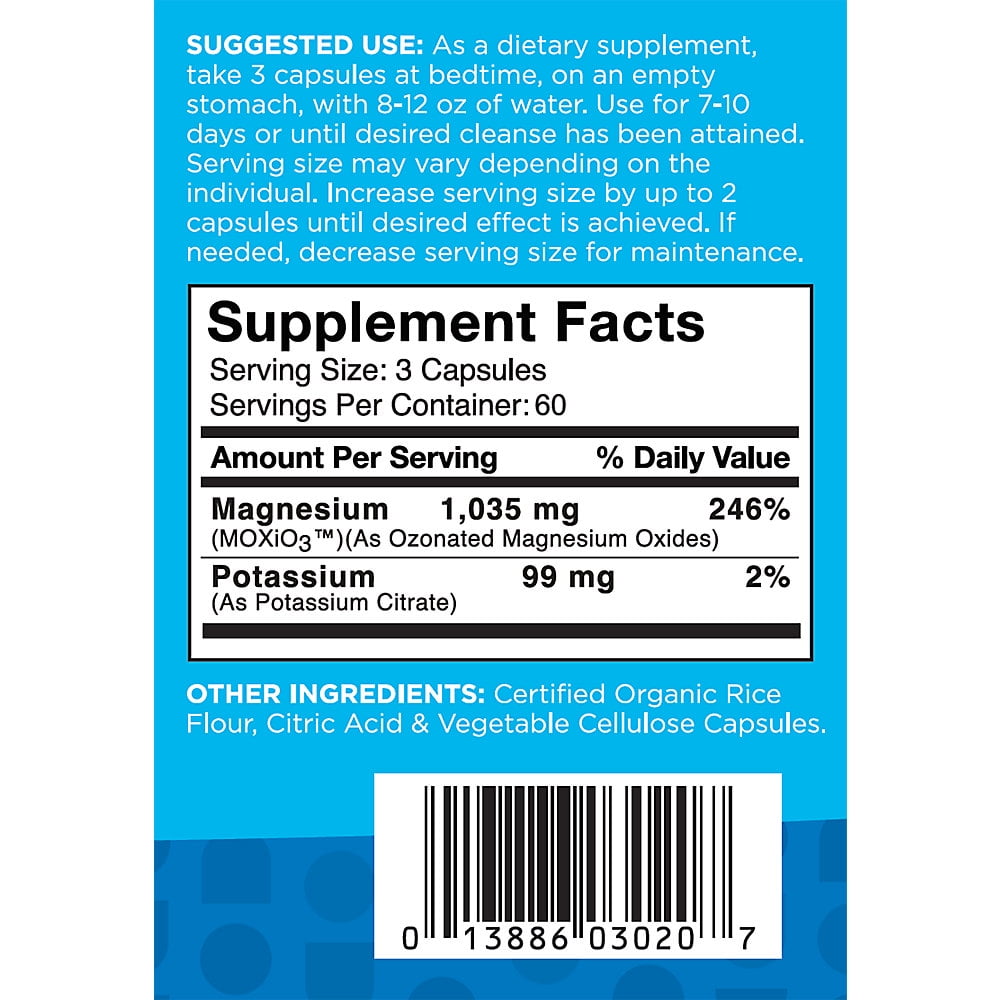 NB Pure MagO7 Digestive Cleanse & Detox Capsules - 90 Count