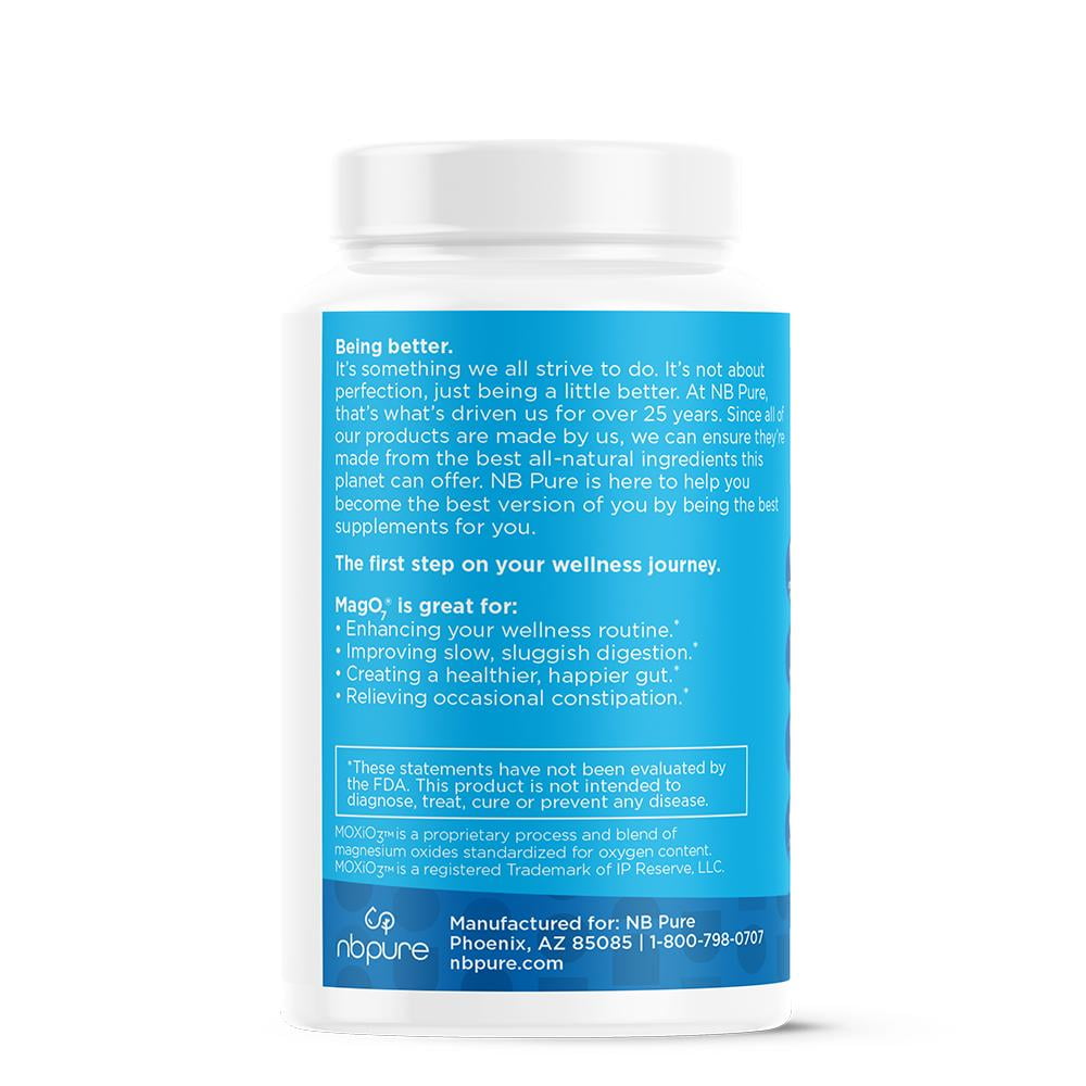 NB Pure MagO7 Digestive Cleanse & Detox Capsules - 90 Count