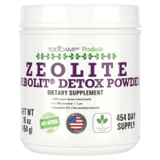TODICAMP Zeolite Detox Cleanse 1 lb Powder for Full Body Detox & Liver Healt
