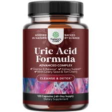 Natures Craft Uric Acid Cleanse & Kidney Support - Joint Supplement with Tart Cherry Extract - 120 Capsules