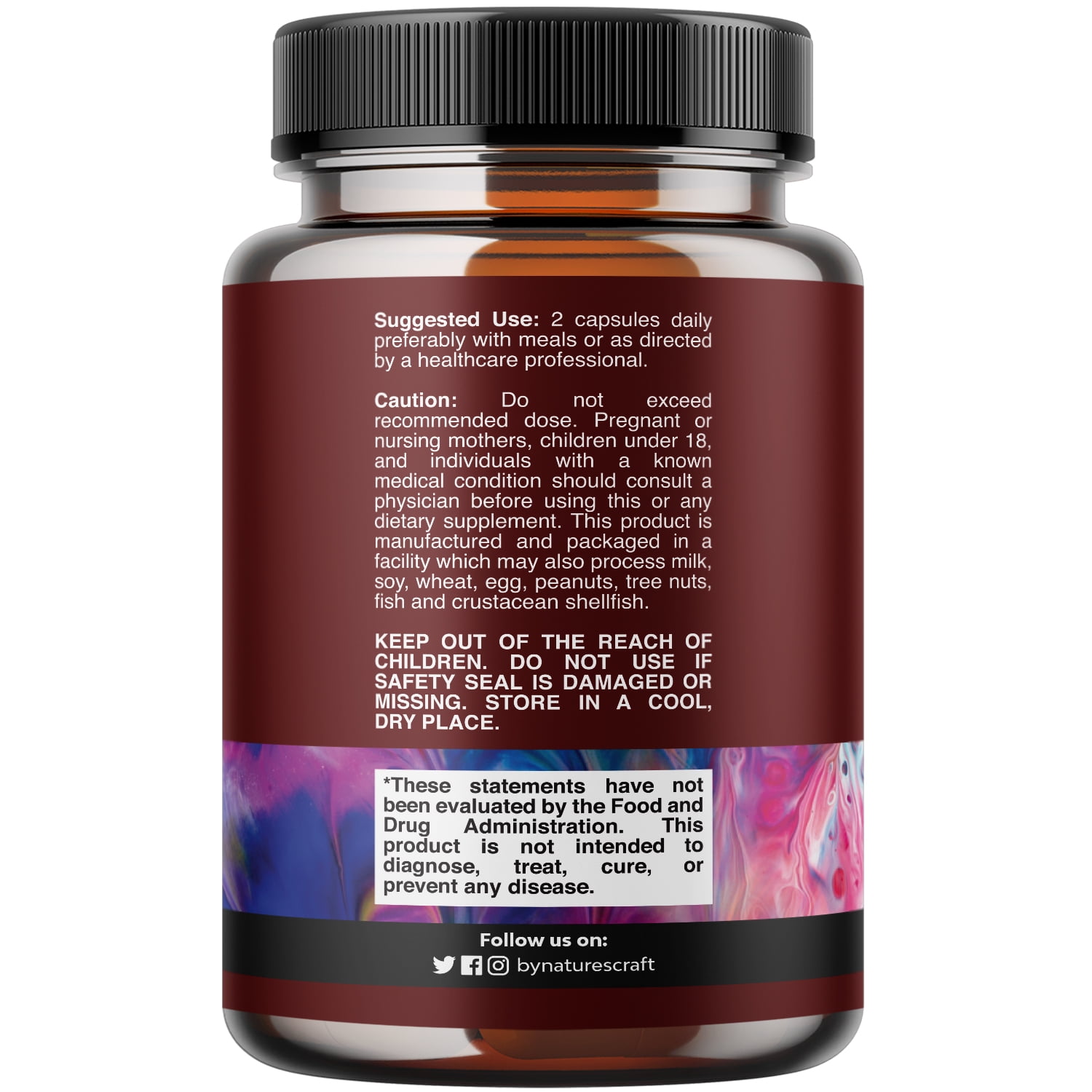Natures Craft Uric Acid Cleanse & Kidney Support - Joint Supplement with Tart Cherry Extract - 120 Capsules