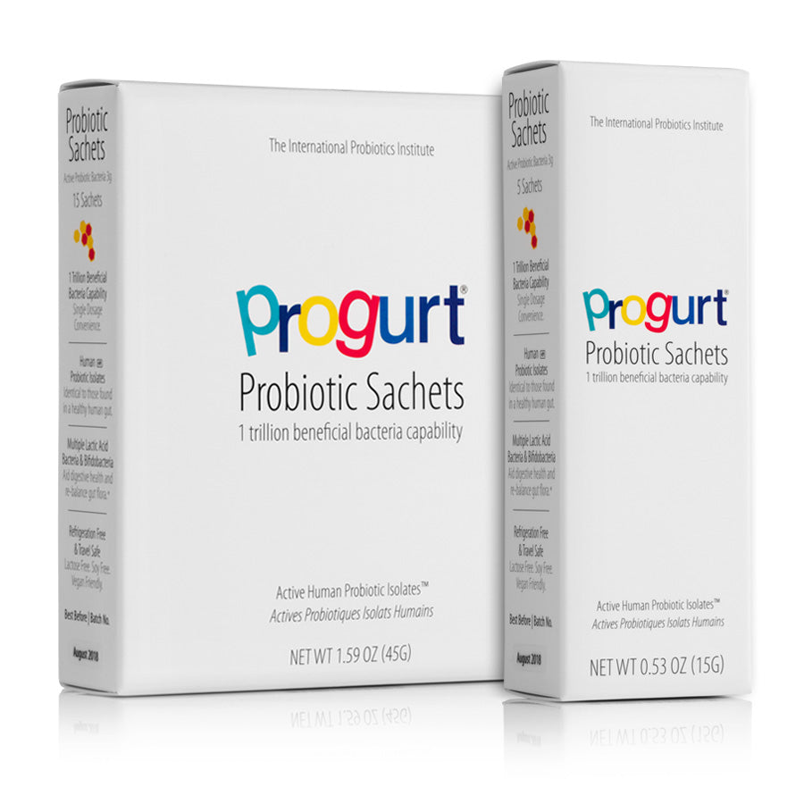PROGURT PROBIOTIC SACHETS 1 TRILLION CFU HUMAN PROBIOTIC POWDER