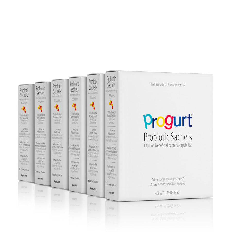 PROGURT PROBIOTIC SACHETS 1 TRILLION CFU HUMAN PROBIOTIC POWDER