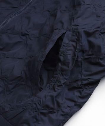 G/FORE Women's Navy Blue Textured Bomber Jacket in Small Size
