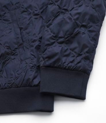 G/FORE Women's Textured Bomber Jacket in Navy Blue - Size Medium