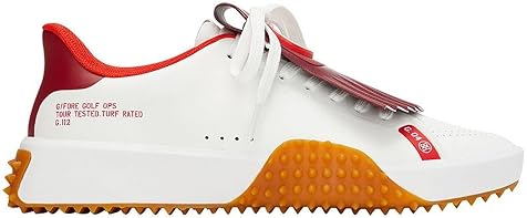 G/FORE G.112 P.U. Leather Golf Shoes with Kiltie Detail - Stylish Sneakers Women's