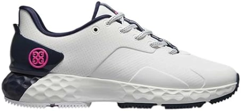 G/FORE Women's Perforated T.P.U. Golf Shoes with Contrast Stripe - Stylish Sneaker