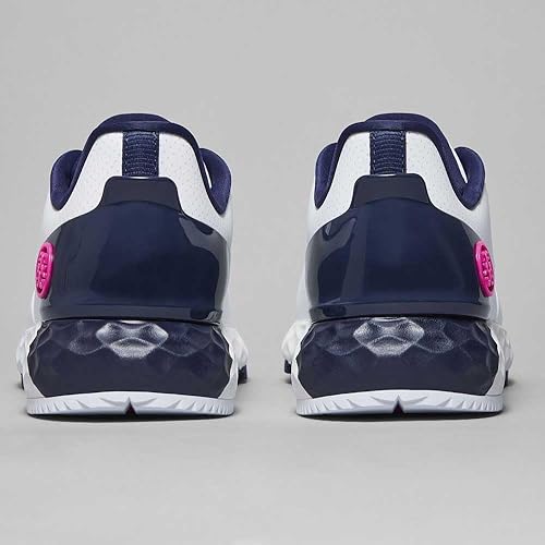 G/FORE Women's Perforated T.P.U. Golf Shoes with Contrast Stripe - Stylish Sneaker