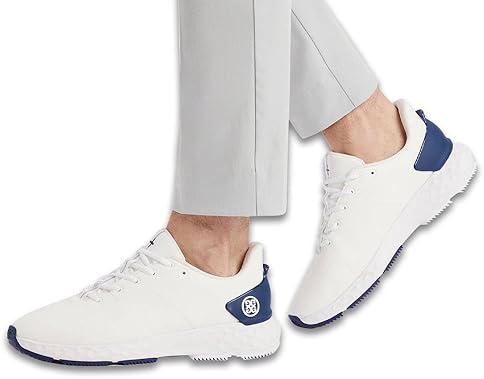G/FORE Men's MG4+ Golf Shoes Snow/Blueprint - Choose Your Size