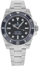 Rolex Submariner 114060 Black Dial Oystersteel Men's Watch 40mm