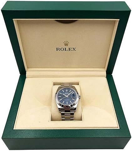 Rolex Datejust 41 Blue Dial Stainless Steel Men's Watch | Model 126300BLSO