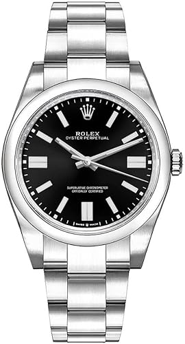 Rolex Oyster Perpetual 36 Automatic Chronometer Black Dial Watch - Model 126000BKSO