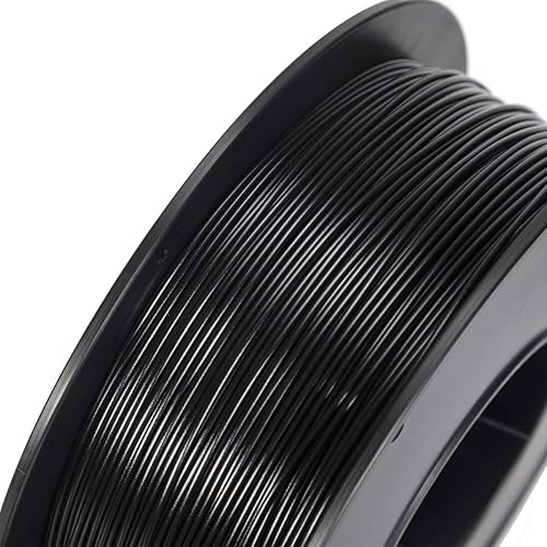 Inland Micro Center Black PETG Filament 1.75mm - 1KG Spool - +/- 0.03mm Accuracy