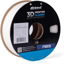Inland 1.75mm ABS 3D Printing Filament, +/- 0.03mm Accuracy, 1kg Spool - Glow in The Dark ABS