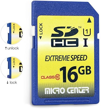 Inland 16GB Class 10 SDHC/SDXC U1 Memory Card (5-Pack) for Trail Cameras - 60MB/s Read, 10MB/s Write - 3-Year Warranty