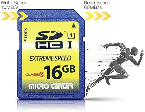 Inland 16GB Class 10 SDHC/SDXC U1 Memory Card (5-Pack) for Trail Cameras - 60MB/s Read, 10MB/s Write - 3-Year Warranty