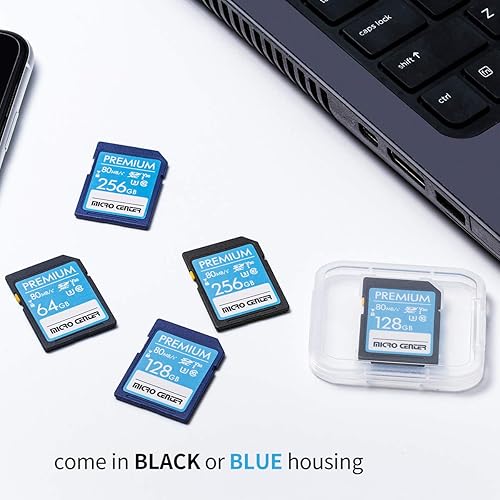 Inland 64GB INLAND Premium SDXC Card, Class 10 UHS-I C10 U3 V30 4K UHD Video - Up to 80/35 MB/s