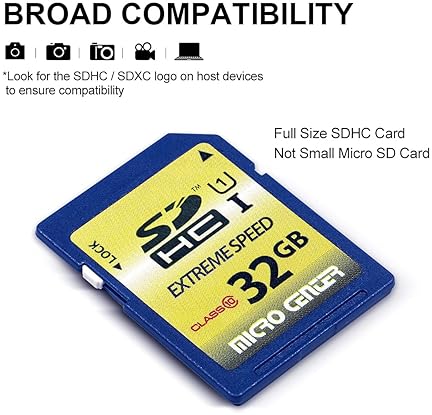 Micro Center INLAND 32GB Class 10 SDHC Flash Memory Card 2-Pack