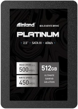 Inland Platinum 512GB SSD SATA III 2.5" Solid State Drive (512GB)