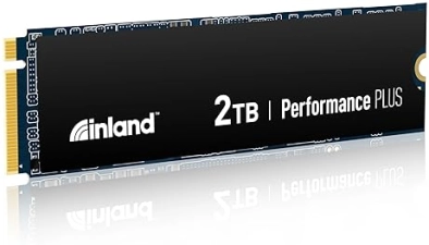 Inland 2TB NVMe Gaming SSD for PS5 - Gen4 PCIe, M.2 2280, Up to 7100MB/s Speed