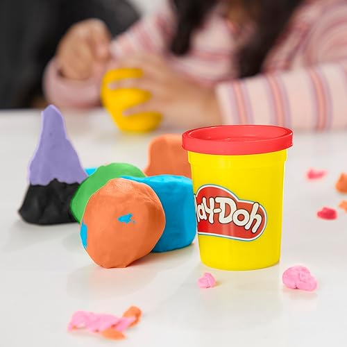 Hasbro Play-Doh 48-Can Bulk Pack, 6 Sets of 8 Colors, 3oz Each, Back to School Gifts, Preschool Toys for Kids